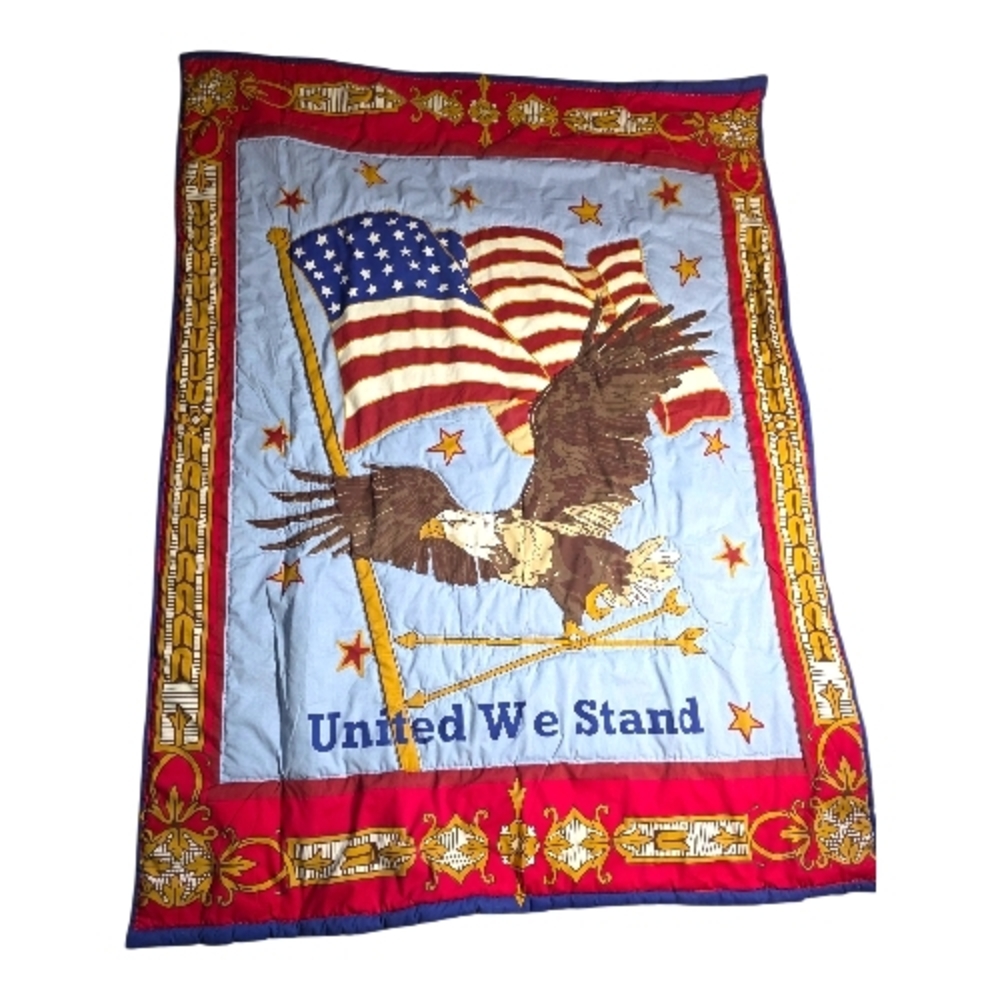 Nancy Lambert United We Stand Quilt Limited Edition 49"x70"